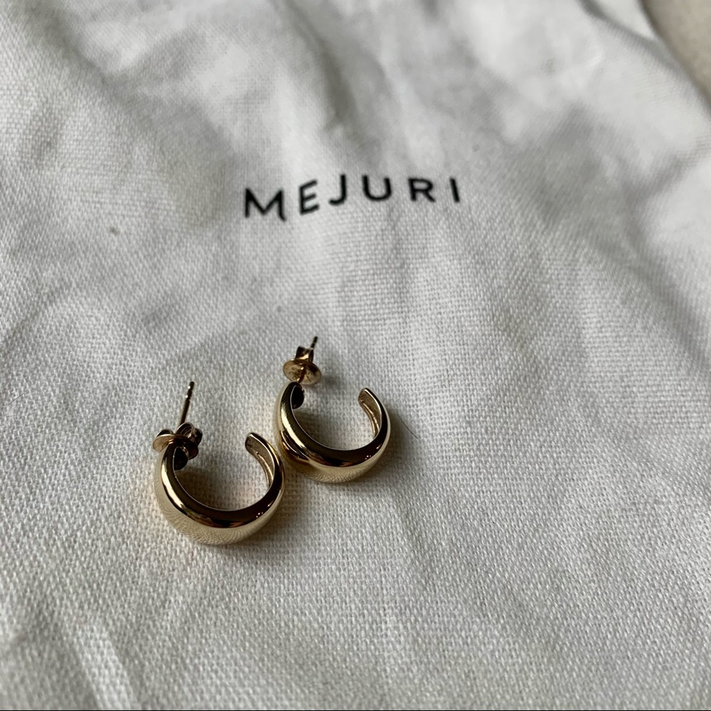 Mejuri Dome Vermeil Earrings